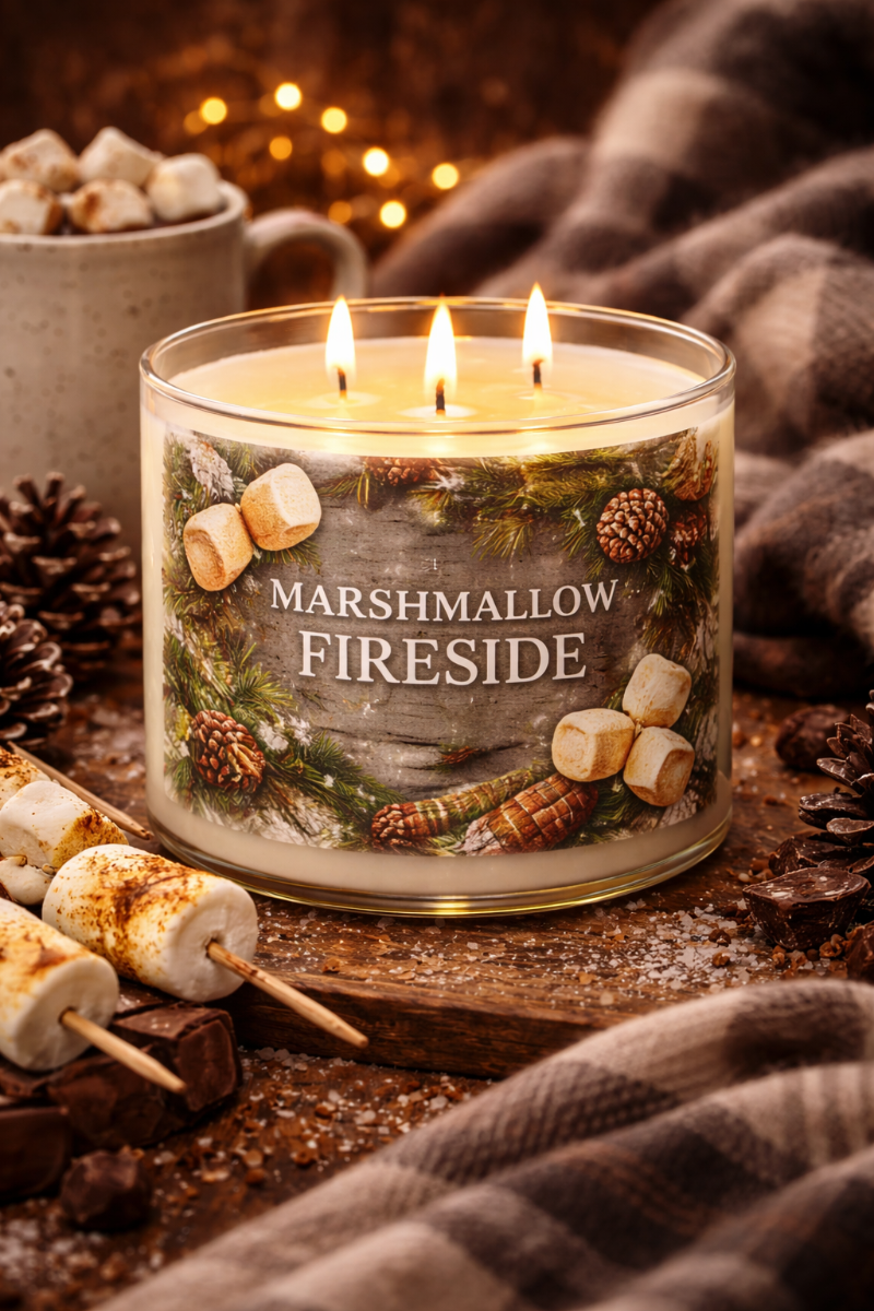 Marshmallow Fireside (BBW Type) Fragrance Oil at Aztec Candle