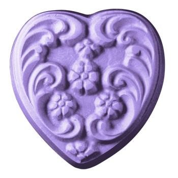 Milky Way™ Floral Heart Soap Mold (MW 73) for only $8.99 at Aztec Candle &  Soap Making Supplies