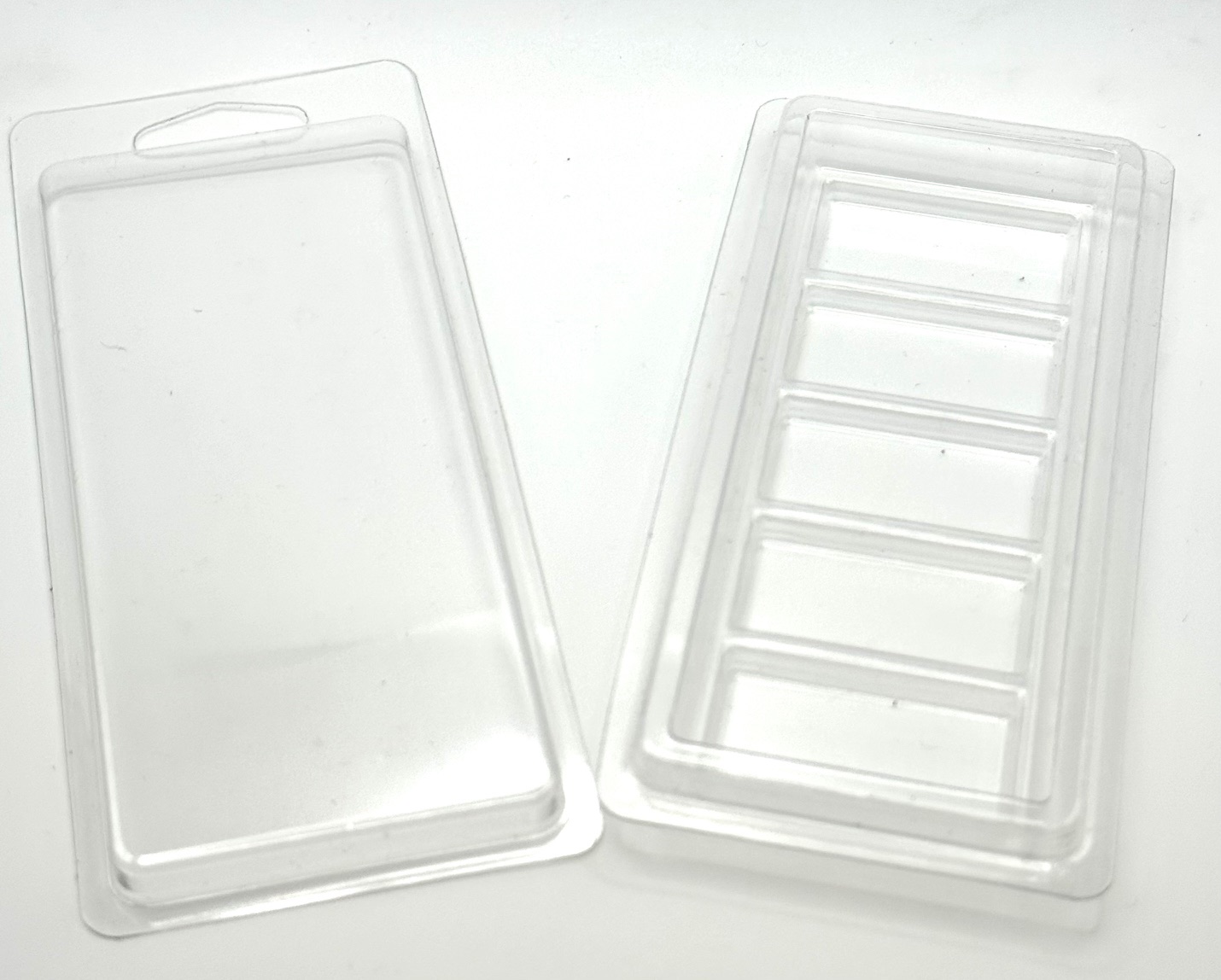 5 Cavity ClamShell Snap Bar Tart Container for only $2.99 at Aztec Candle &  Soap Making Supplies